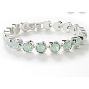 Touchstone Crystal By Swarovski Crystal Aurore Boreale Ice Bracelet 1044B